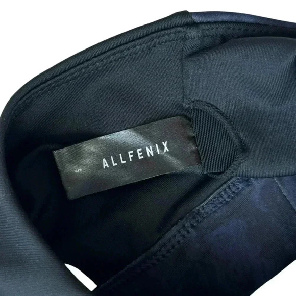 ALLFENIX | Racerback Sport Bra | Deep Stone Navy Black | Compression | Small - Picture 7 of 8